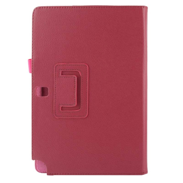 Litchi Texture Leather Case with Holder for Galaxy Note 10.1