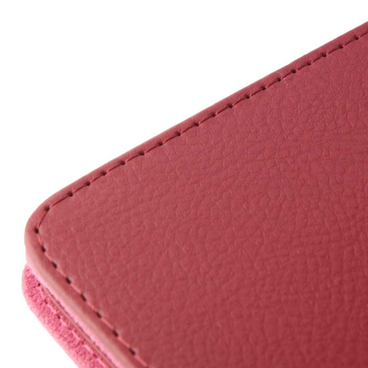 Litchi Texture Leather Case with Holder for Galaxy Note 10.1