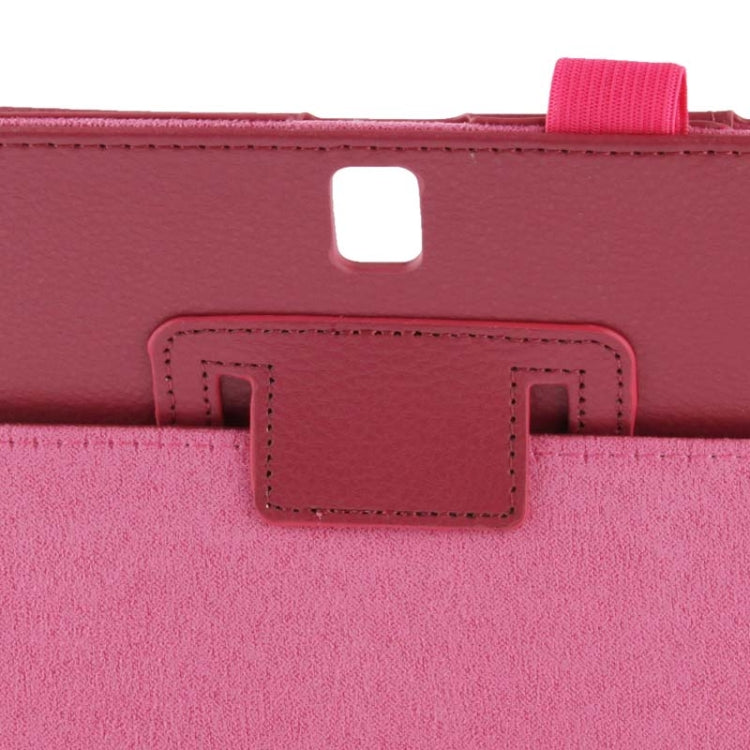 Litchi Texture Leather Case with Holder for Galaxy Note 10.1