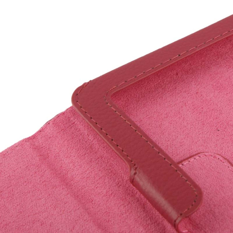 Litchi Texture Leather Case with Holder for Galaxy Note 10.1