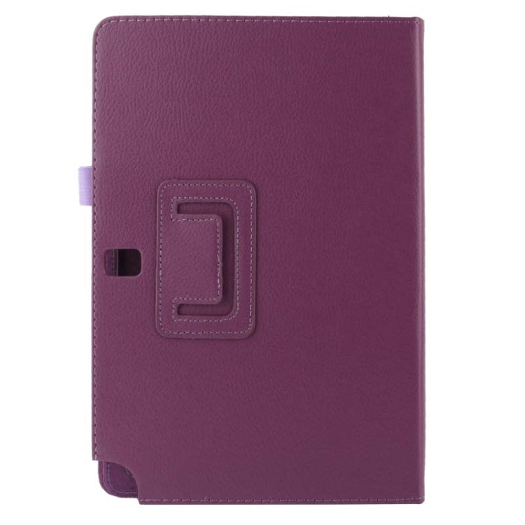 Litchi Texture Leather Case with Holder for Galaxy Note 10.1