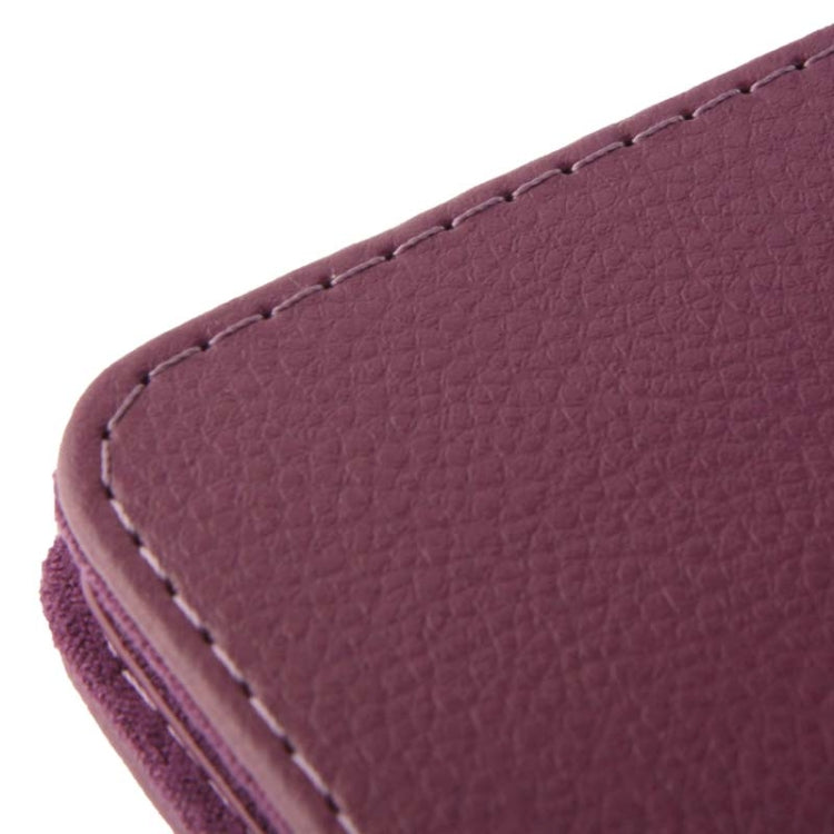 Litchi Texture Leather Case with Holder for Galaxy Note 10.1