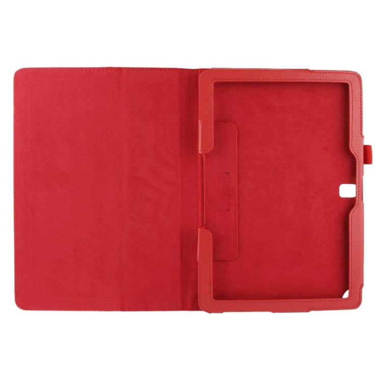 Litchi Texture Leather Case with Holder for Galaxy Note 10.1