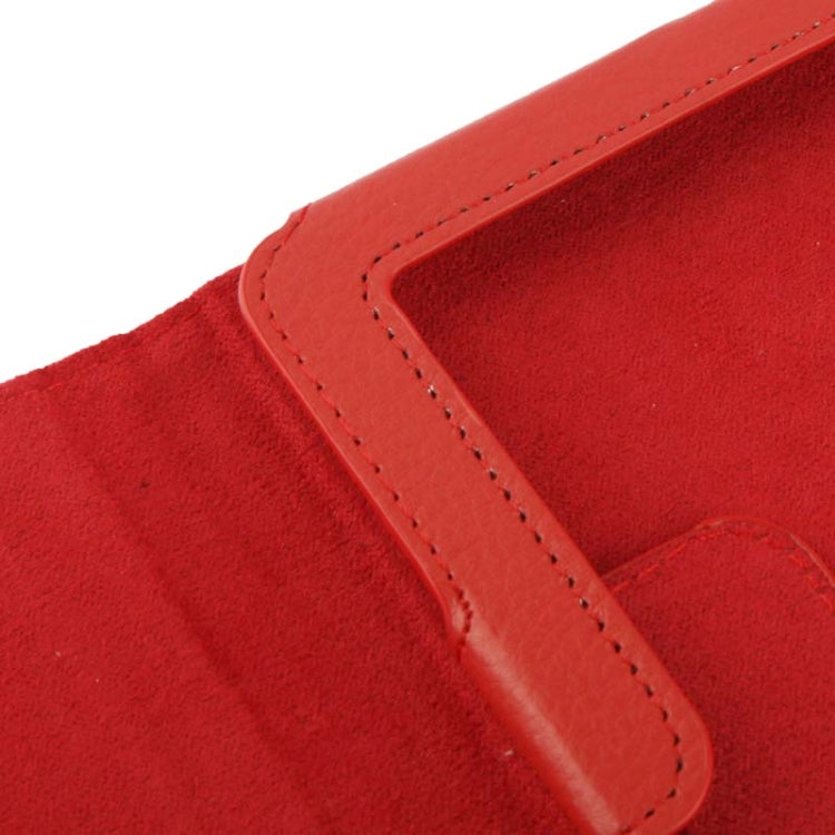 Litchi Texture Leather Case with Holder for Galaxy Note 10.1