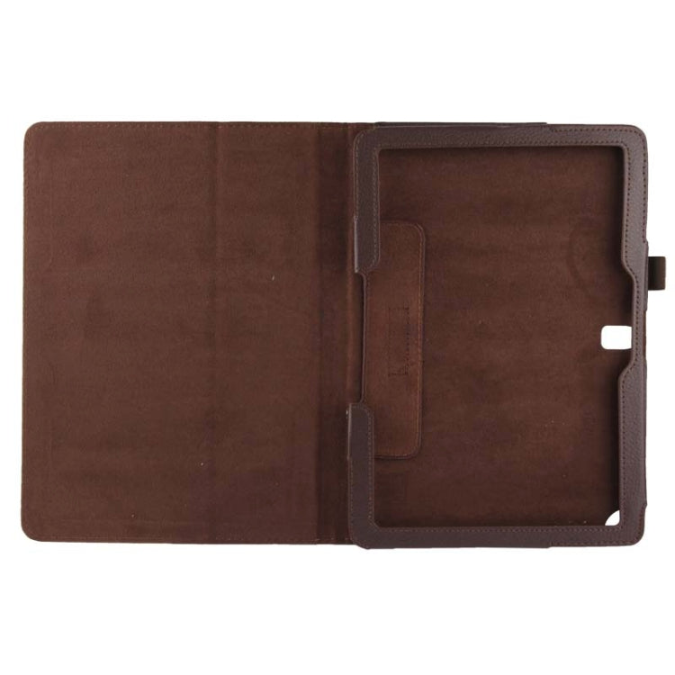 Litchi Texture Leather Case with Holder for Galaxy Note 10.1