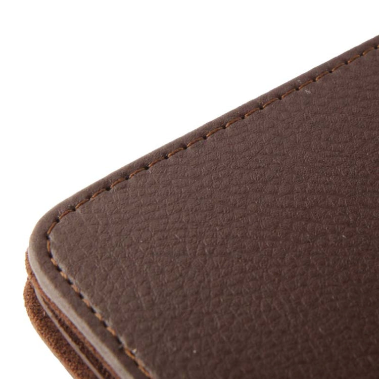 Litchi Texture Leather Case with Holder for Galaxy Note 10.1