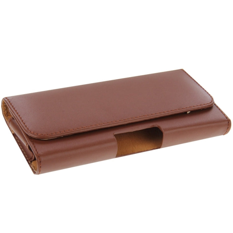 Wallet Style Leather Case with Belt Clip for iPhone 6 & 6S, Galaxy S III / i9300 / S IV / i9500(Coffee)