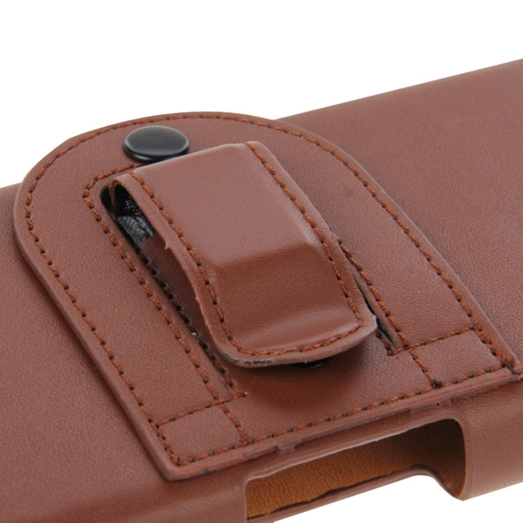 Wallet Style Leather Case with Belt Clip for iPhone 6 & 6S, Galaxy S III / i9300 / S IV / i9500(Coffee)