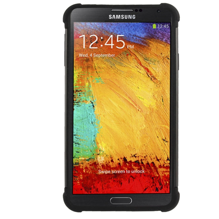 Honeycomb Texture Plastic + Silicone Combination Case for Galaxy Note III / N9000
