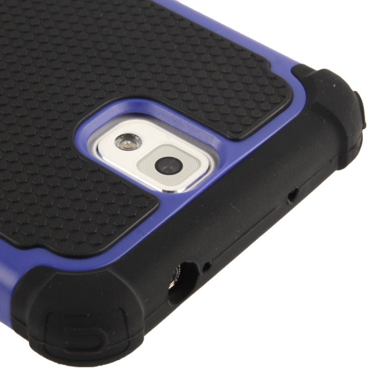 Honeycomb Texture Plastic + Silicone Combination Case for Galaxy Note III / N9000