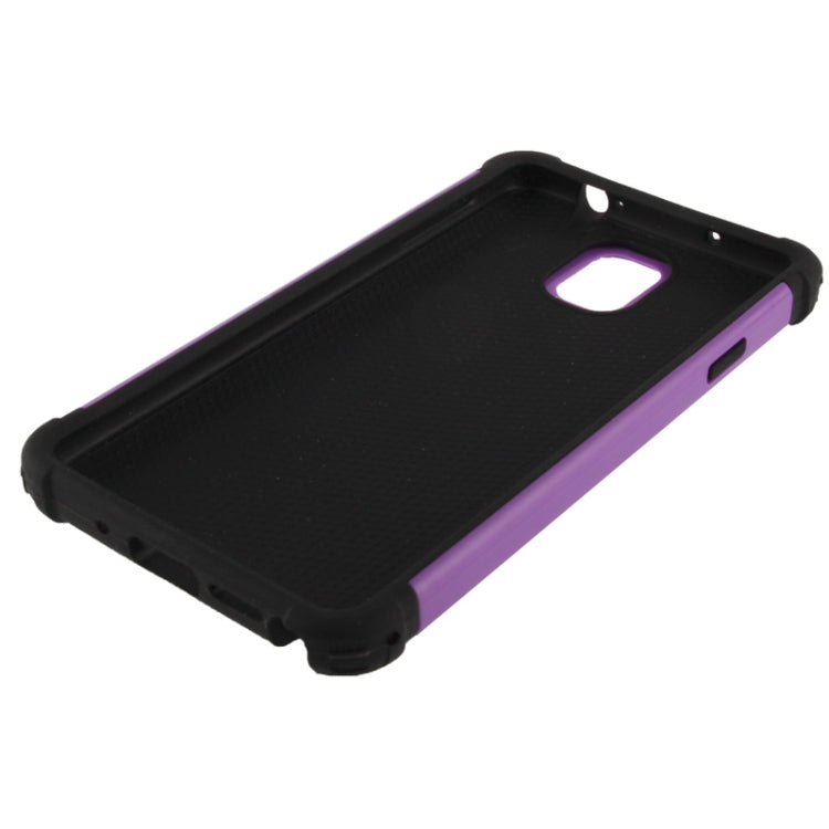 Honeycomb Texture Plastic + Silicone Combination Case for Galaxy Note III / N9000