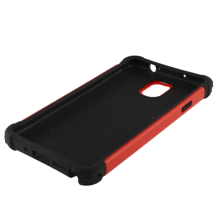 Honeycomb Texture Plastic + Silicone Combination Case for Galaxy Note III / N9000