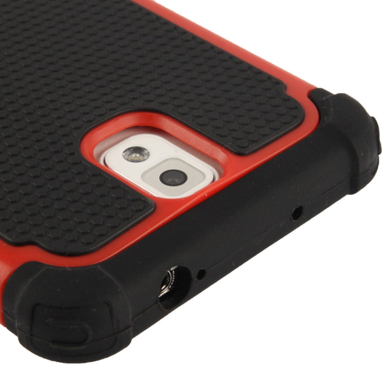 Honeycomb Texture Plastic + Silicone Combination Case for Galaxy Note III / N9000