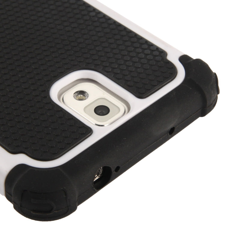 Honeycomb Texture Plastic + Silicone Combination Case for Galaxy Note III / N9000