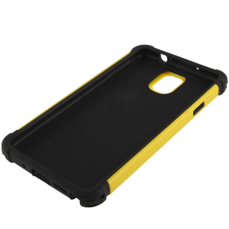 Honeycomb Texture Plastic + Silicone Combination Case for Galaxy Note III / N9000