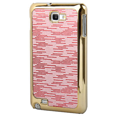 Gilded Electroplating Paste Skin Plastic Case for Galaxy Note / i9220 / N7000