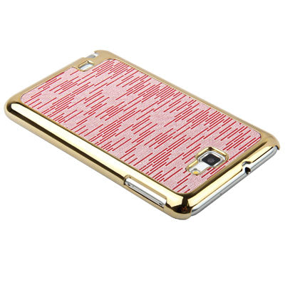 Gilded Electroplating Paste Skin Plastic Case for Galaxy Note / i9220 / N7000