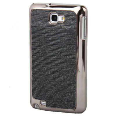 Silver Electroplating Paste Skin Plastic Case for Galaxy Note / i9220 / N7000