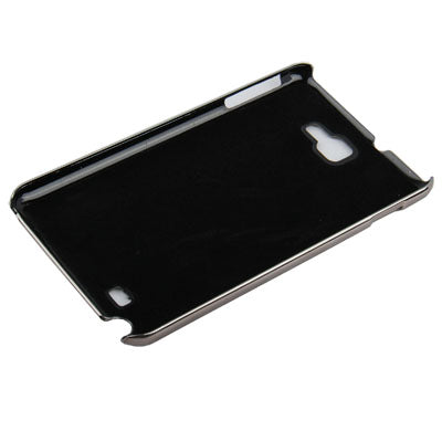 Silver Electroplating Paste Skin Plastic Case for Galaxy Note / i9220 / N7000