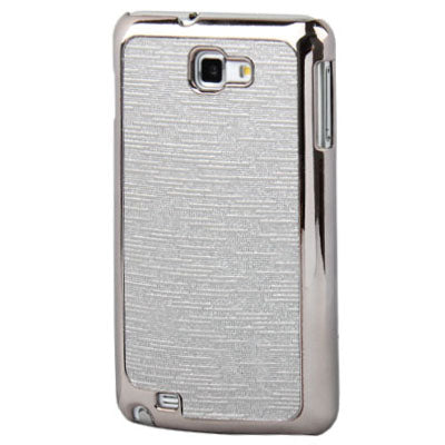 Silver Electroplating Paste Skin Plastic Case for Galaxy Note / i9220 / N7000