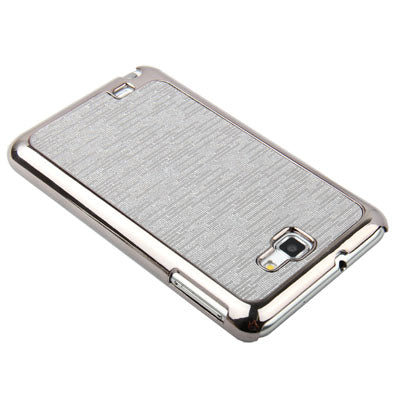 Silver Electroplating Paste Skin Plastic Case for Galaxy Note / i9220 / N7000