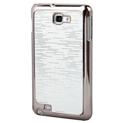 Silver Electroplating Paste Skin Plastic Case for Galaxy Note / i9220 / N7000
