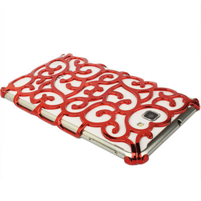 Chinese Hollow Vines Style Plating Protective Shell for Galaxy Note / i9220 / N7000, Note LTE / N7005
