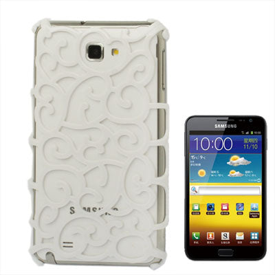 Chinese Hollow Vines Style Plating Protective Shell for Galaxy Note / i9220 / N7000, Note LTE / N7005