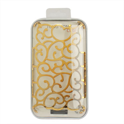 Chinese Hollow Vines Style Plating Protective Shell for Galaxy Note / i9220 / N7000, Note LTE / N7005