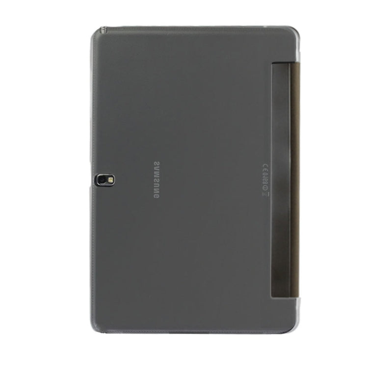 Frosted Texture Flip Leather + Transparent Trosted Plastic Case with Holder for Galaxy Note & Tab Pro 12.2 / P900 / T900