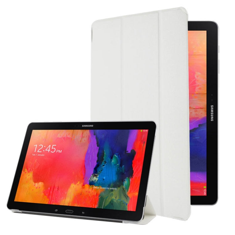 Frosted Texture Flip Leather + Transparent Trosted Plastic Case with Holder for Galaxy Note & Tab Pro 12.2 / P900 / T900