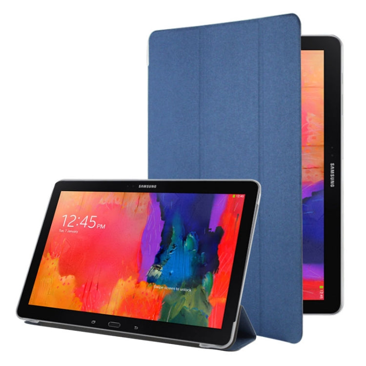 Frosted Texture Flip Leather + Transparent Trosted Plastic Case with Holder for Galaxy Note & Tab Pro 12.2 / P900 / T900