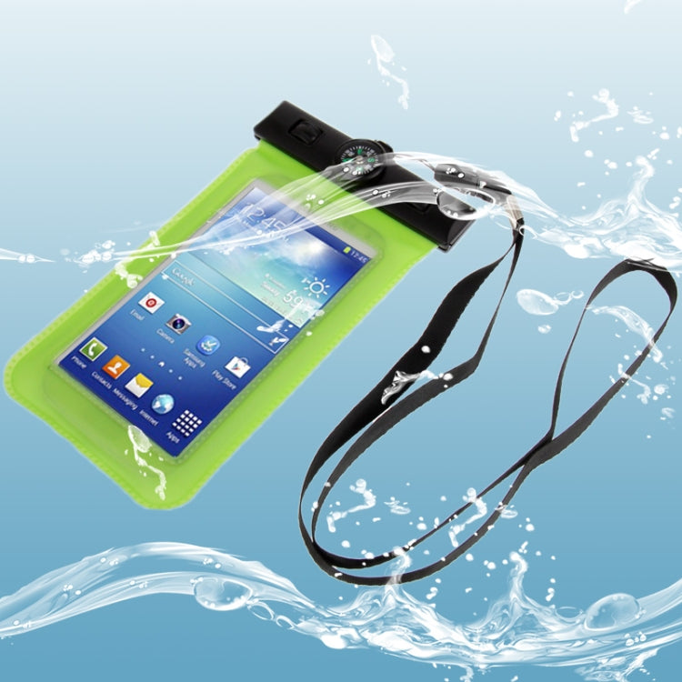 Waterproof Bag with Strap & Armband / Compass for Galaxy S IV / i9500