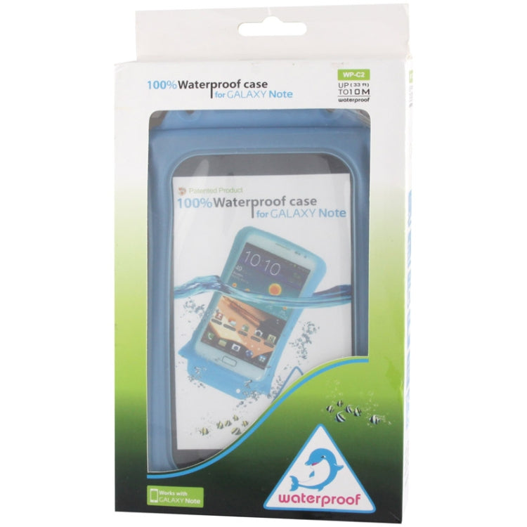 IPX8 Highest Grade Flexible Water-proof / Dirt-proof Bag with Neck Strap, Suitable for Galaxy Mega 5.8 / i9150 / N7100 / Note III / N9000