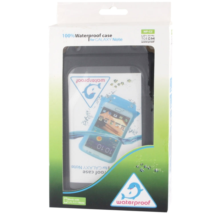 IPX8 Highest Grade Flexible Water-proof / Dirt-proof Bag with Neck Strap, Suitable for Galaxy Mega 5.8 / i9150 / N7100 / Note III / N9000