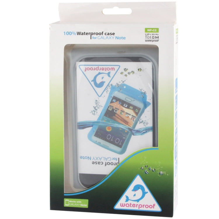 IPX8 Highest Grade Flexible Water-proof / Dirt-proof Bag with Neck Strap, Suitable for Galaxy Mega 5.8 / i9150 / N7100 / Note III / N9000