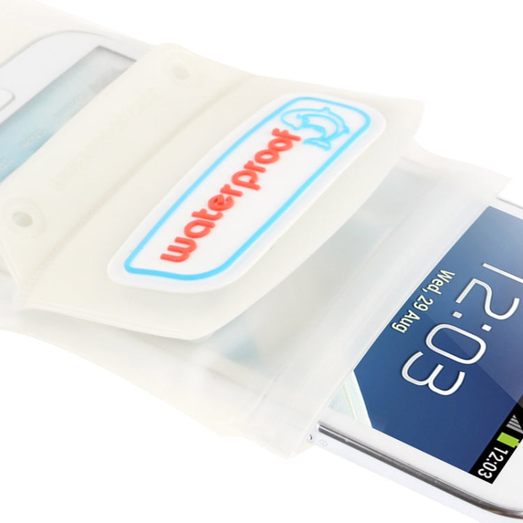 IPX8 Highest Grade Flexible Water-proof / Dirt-proof Bag with Neck Strap, Suitable for Galaxy Mega 5.8 / i9150 / N7100 / Note III / N9000