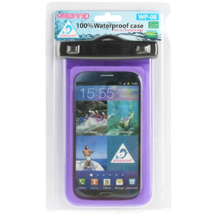 IPX8 Highest Grade Flexible Water-proof / Dirt-proof Bag with Neck Strap, Suitable for Galaxy Mega 6.3 / i9200 / Note III / N9000