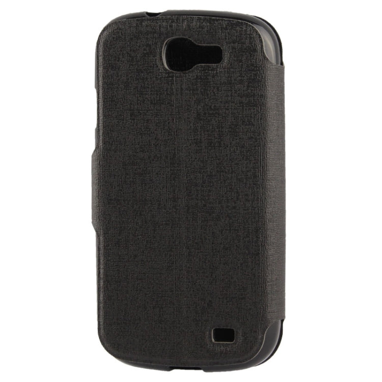 Oracle Texture Magnetic Buckle Leather Case with Credit Card Slots & Holder for Galaxy Express / i8730