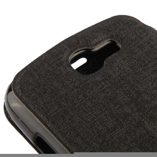 Oracle Texture Magnetic Buckle Leather Case with Credit Card Slots & Holder for Galaxy Express / i8730