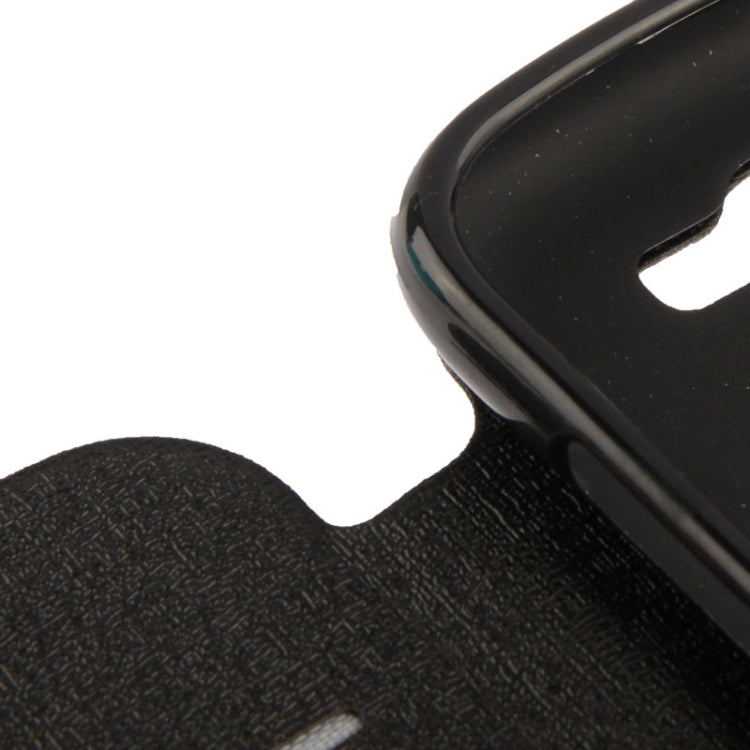 Oracle Texture Magnetic Buckle Leather Case with Credit Card Slots & Holder for Galaxy Express / i8730