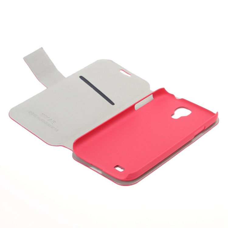 Crazy Horse Texture Leather Case with Credit Card Slot & Holder for Galaxy S IV / i9500