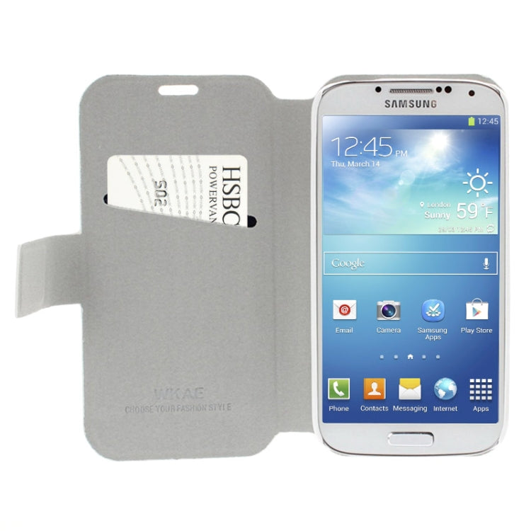 Crazy Horse Texture Leather Case with Credit Card Slot & Holder for Galaxy S IV / i9500