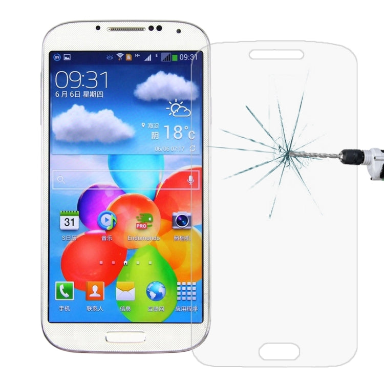 10PCS for Galaxy S IV / i9500 0.26mm 9H 2.5D Tempered Glass Film