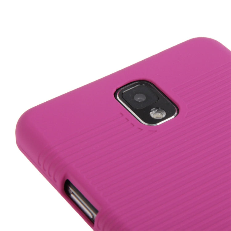 Plastic Case with 180 Degree Rotation Belt Clip Stand for Galaxy Note III / N9000