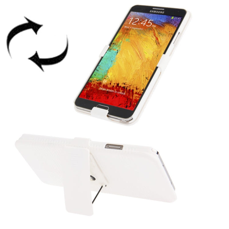 Plastic Case with 180 Degree Rotation Belt Clip Stand for Galaxy Note III / N9000