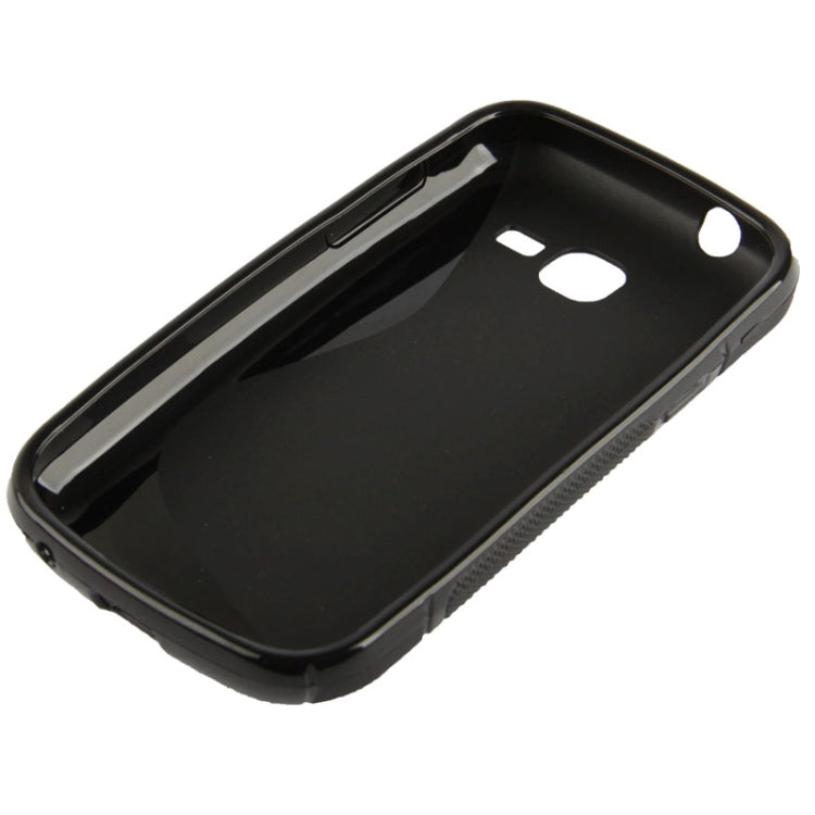 S Line Anti-skid Frosted TPU Protective Case for Galaxy Trend / S7392