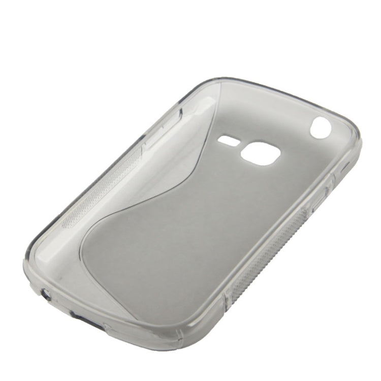 S Line Anti-skid Frosted TPU Protective Case for Galaxy Trend / S7392