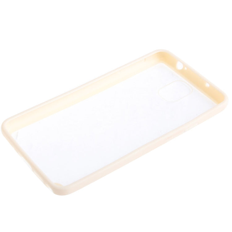 Transparent Plastic + TPU Frame Case for Galaxy Note III / N9000