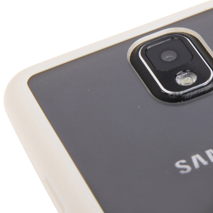 Transparent Plastic + TPU Frame Case for Galaxy Note III / N9000